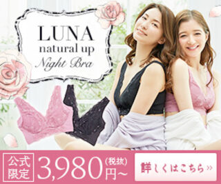 ルーナナチュラルアップナイトブラのクチコミと評価は？
